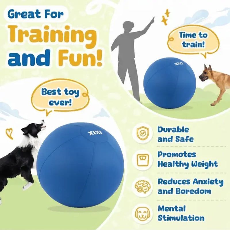 XIXI Inflatable Herding Ball - The Ultimate Interactive Outdoor Toy for Active Dogs - Perfect for High-Energy Breeds!