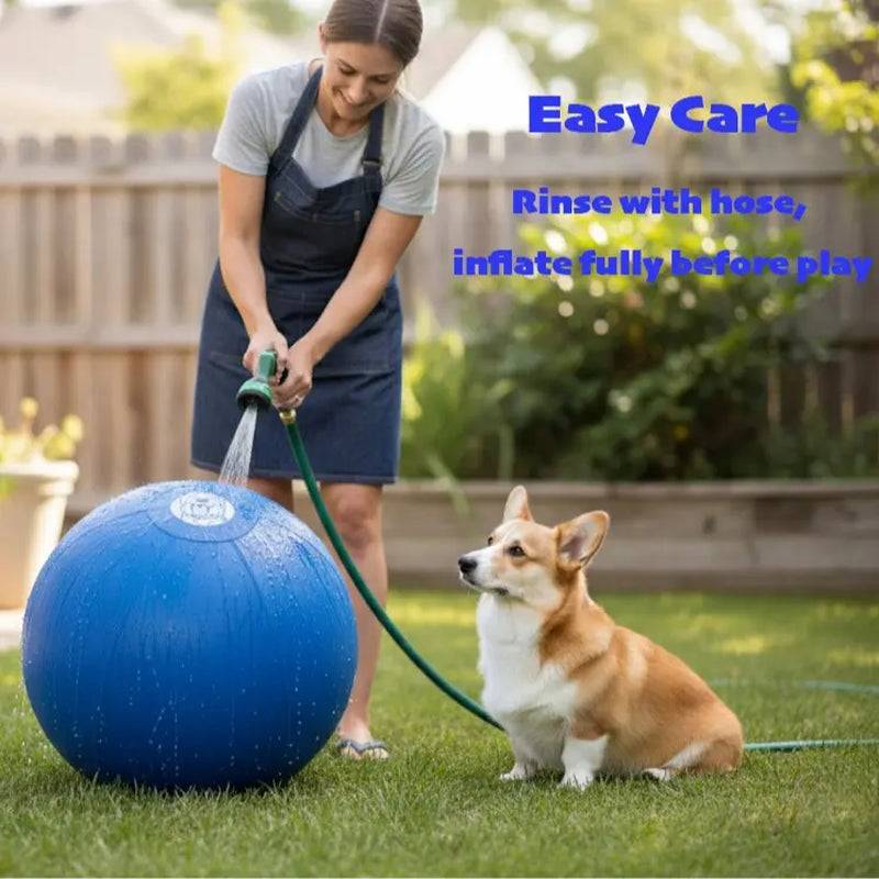 XIXI Inflatable Herding Ball - The Ultimate Interactive Outdoor Toy for Active Dogs - Perfect for High-Energy Breeds!