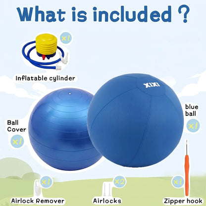 XIXI Inflatable Herding Ball - The Ultimate Interactive Outdoor Toy for Active Dogs - Perfect for High-Energy Breeds!