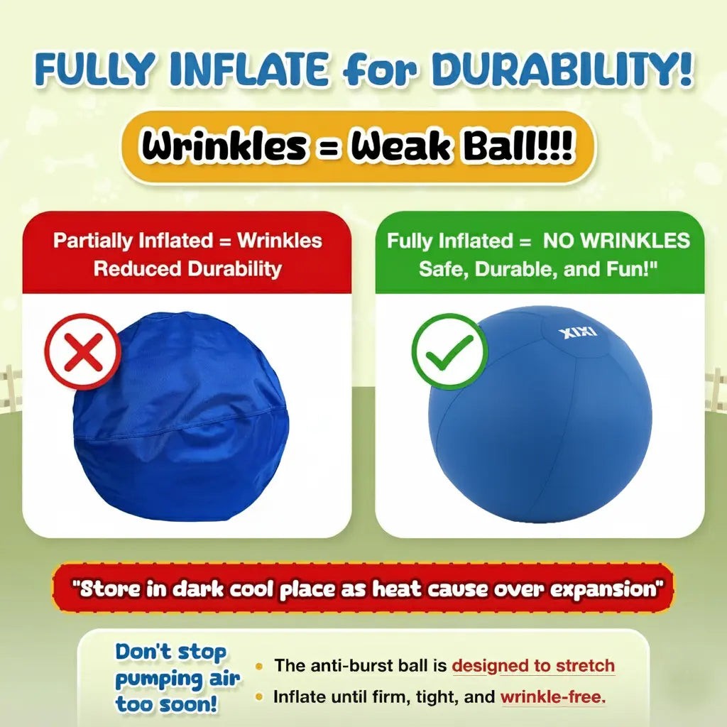 XIXI Inflatable Herding Ball - The Ultimate Interactive Outdoor Toy for Active Dogs - Perfect for High-Energy Breeds!